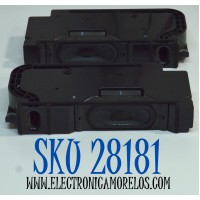 KIT DE BOCINAS ORIGINAL PARA TV SONY 2 PIEZAS / NUMERO DE PARTE 1013469 / 1 013 469 21 / 1 013 469 11 / VAC3529 / VAC3824 / MODELO XR-65A80CL / XR65A80CL
