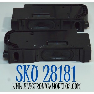 KIT DE BOCINAS ORIGINAL PARA TV SONY 2 PIEZAS / NUMERO DE PARTE 1013469 / 1 013 469 21 / 1 013 469 11 / VAC3529 / VAC3824 / MODELO XR-65A80CL / XR65A80CL