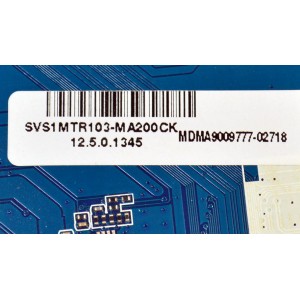 MAIN ORIGINAL PARA TV PHILIPS 4K UHD HDR ANDROID TV / NUMERO DE PARTE SVS1MTR103-MA200CK / CV817-VH / MDMA9009777-02718 / PANEL LVU650CSDX E1077 / T8-65D6290-LPY001 / DISPLAY ST6451D06-3 VER.2.2 / MODELO 65PUL7973/F7 / 65PUL7973/F7 A