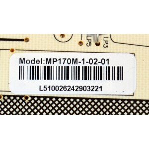 FUENTE DE PODER ORIGINAL PARA TV PHILIPS / NUMERO DE PARTE 81-PBE151-M155002 / MP170M-1 / MP170M-1-02-01 / L0600262429 / 471900806 / PANEL LVU650CSDX E1077 / T8-65D6290-LPY001 / DISPLAY ST6451D06-3 VER.2.2 / MODELO 65PUL7973/F7 / 65PUL7973/F7 A