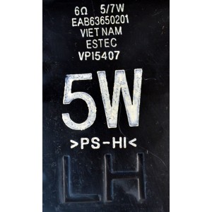 KIT DE BOCINAS ORIGINAL PARA TV LG 2 PIEZAS / NUMERO DE PARTE EAB63650202 / EAB63650201 / VPI5407 / VPI5409 / MODELO 32LF595B-UB / 32LF595B-UB.BUSMLJM