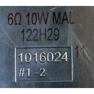 KIT DE BOCINAS ORIGINAL PARA TV SONY 2 PIEZAS / NUMERO DE PARTE 1016024 / 1016024 11 / 1016024 21 / 122H29 / 122H26 / MODELO XR-55A80K / XR-55A80CK