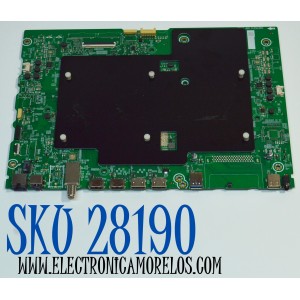 MAIN ORIGINAL PARA TV HISENSE 4K UHD HDR GOOGLE TV / NUMERO DE PARTE 413451 / RSAG7.820.51256/ROH / 404158 / 55S7NUA / MODELO 55S75N / 55S7N