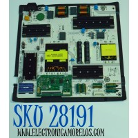 FUENTE DE PODER ORIGINAL PARA TV HISENSE / NUMERO DE PARTE 408004 / RSAG7.820.51517/ROH / CQC13134095636 / HDCEM1 / 51517-B / MODELO 55S75N / 55S7N