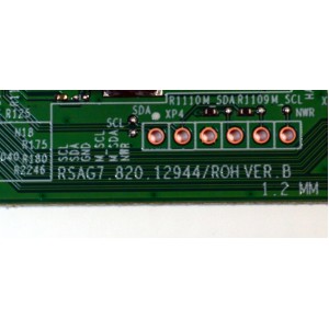 T-CON ORIGINAL PARA TV HISENSE / NUMERO DE PARTE 350705 / RSAG7.820.12944/ROH VER.B / TCFZ249CD369 / MODELO 55S75N / 55S7N