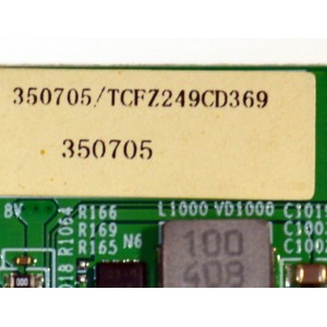 T-CON ORIGINAL PARA TV HISENSE / NUMERO DE PARTE 350705 / RSAG7.820.12944/ROH VER.B / TCFZ249CD369 / MODELO 55S75N / 55S7N