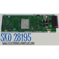 MAIN ORIGINAL PARA TV PHILIPS 4K UHD HDR ANDROID TV / NUMERO DE PARTE ADLU0011 / BADL80G0201 1 / ADLU0UT-50AUX / DLUO / PANEL UCAUDXT-E100 / DISPLAY V500DJ7-QE1 REV.D1 / MODELO 50PUL7552/F7