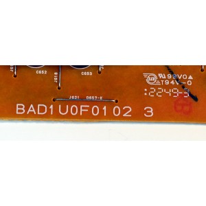 FUENTE DE PODER ORIGINAL PARA TV PHILIPS / NUMERO DE PARTE ADLU0023 / BAD1U0F01 02 3 / P000000575 / PANEL UCAUDXT-E100 / DISPLAY V500DJ7-QE1 REV.D1 / MODELO 50PUL7552/F7