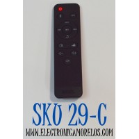 CONTROL REMOTO ORIGINAL PARA BARRAS DE SONIDO ONN / COMPATIBLE CON LA BARRA DE SONIDO TAO TRONICS / NUMERO DE PARTE MDK-X5 / 100002635 / 100020788 / 100015716 / 100043839 / 100069413 / TT-SK023 / SAKOBS / 100024201 / 100008045 / 100019624 / 100020788