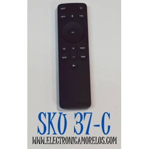 CONTROL REMOTO ORIGINAL PARA FUNCIONAR CON VARIOS SISTEMAS DE CINE EN CASA PREMIUM DE VIZIO / COMPATIBLE CON SISTEMA DE BARRA DE SONIDO VIZIO 2.1/5.1 / NUMERO DE PARTE ND20 / D512-J / D210-J / 1023-0000272 / MODELO V21-H8R / V21D-J8 / M21D-H8R / V51-H6