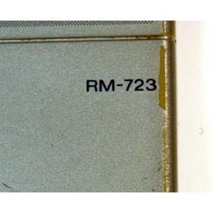 CONTROL REMOTO ORIGINAL PARA TV SONY / NUMERO DE PARTE RM-723 / 4-370-639 / CUENTA CON BOTONES PARA FUNCIONES BASICAS COMO TV/VIDEO / ANT/AUX / MUTING / COMPATIBLE CON LA SERIE TRINITRON Y APARATOS MODULARES/ESTEREO MAS ANTIGUOS