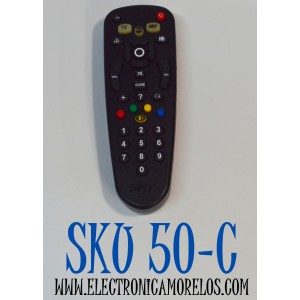 CONTROL REMOTO PARA LOS DECODIFICADORES DE SKY/VeTV / NUMERO DE PARTE MX348A / C5312-R / RC02M-0 / RC10M / HME-2SK / HME-3SKHD / RM-3SK / CE-SXY