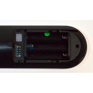 CONTROL REMOTO ORIGINAL MEMBERS MARK ERGOMOTION PARA UNA BASE DE CAMA AJUSTABLE / NUMERO DE PARTE RF370E / PCU-RF370DE / 21319-RF370DE / MMKDQ211203 / RF400A / MMKD-TL / MMKD2-TL / CUENTA CON BOTONES PARA FUNCIONES DE MASAJE Y UNA LUZ LED INCORPORADA