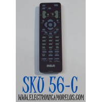 CONTROL REMOTO ORIGINAL RCA PARA UN SISTEMA DE CINE EN CASA/DISPOSITVOS DE AUDIO/VIDEO/ CONTROLA FUNCIONES DE TV/VCR/DVD/AUX / NUMERO DE PARTE RCR311AB1B / RCR 311AB1B / RCR192AA10 / RCR311AB1 / RCR192AA9 / MODELO RTD3131 / RTD3133 / RTD3136 / RTD3236