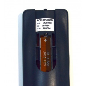 CONTROL REMOTO ORIGINAL RCA PARA UN SISTEMA DE CINE EN CASA/DISPOSITVOS DE AUDIO/VIDEO/ CONTROLA FUNCIONES DE TV/VCR/DVD/AUX / NUMERO DE PARTE RCR311AB1B / RCR 311AB1B / RCR192AA10 / RCR311AB1 / RCR192AA9 / MODELO RTD3131 / RTD3133 / RTD3136 / RTD3236