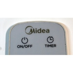 CONTROL REMOTO ORIGINAL PARA AIRE ACONDICIONADO MIDEA / NUMERO DE PARTE RG15C1/E / C755 / RG57H4 / RG15B1/E / RG57H4B / 17317000A50553 / 17317000A53591 / R07/BGE / RG10F2B2 / BGEFU1 / R51M/E / R05/BGE / R11HG / MODELO MAW06R1YWT / MAW08S1YWT / MAW12SYWT