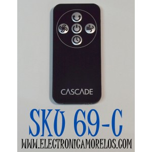 CONTROL REMOTO ORIGINAL PARA UN VENTILADOR DE TORRE CASCADE / NUMERO DE PARTE M02999900152 / MK-TF0001 / COMPATIBLE CON EL VENTILADOR DE TORRE SUNTER DE 40 PULGADAS