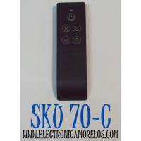 CONTROL REMOTO PARA UN CALENTADOR ELECTRICO DE CHIMENEA 3D DURAFLAME / COMPATIBLE CON VARIOS MODELOS DE CALECFACTORES Y CHIMENEAS ELECTRICAS DURAFLAME / NUMERO DE PARTE 18II210GRA / DFI021ARU / DFI030ARU