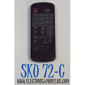 CONTROL REMOTO PARA TELEVISORES ORION / NUMERO DE PARTE 076R074150 / 25-0167 / 076R074050 / MODELO CTV5463GVC / MT1195 / MT1196 / TC1927 / TV1303 / TV1318 / TV1326 / TV1926 / TV2525 / TVM1315B / TVM1915B / TVM1315 / TVM1900 / COMPATIBLE CON VARIAS MARCAS