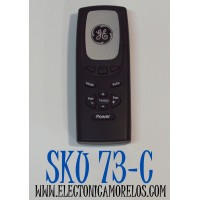 CONTROL REMOTO ORIGINAL PARA AIRE ACONDICIONADO GE/GENERAL ELECTRIC / COMPATIBLE CON VARIOS MODELOS DE AIRE ACONDICIONADO DE HABITACION GE / NUMERO DE PARTE YK4EB1 / 30510541 / X10161 / WJ26X20522 / WJ01X10348 / WJ26X10354