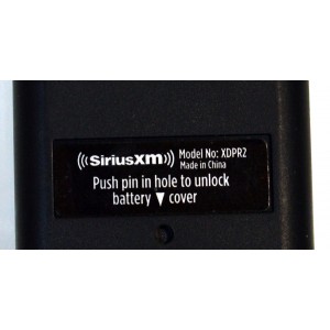 CONTROL REMOTO ORIGINAL PARA OPERAR CON LOS RECEPTORES DE RADIO SATELITAL SIRIUSXM V2.0 / COMPATIBLE CON UNA VARIEDAD DE RECEPTORES SIRIUSXM INCLUYENDO MODELOS COMO ONYX/SPORTSTER/XPRESSRC / NUMERO DE PARTE XDPR2 / RC27C-T3 / SXIR2 / 8541714432