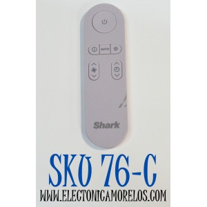 CONTROL REMOTO PARA PURIFICADORES DE AIRE SHARK / NUMERO DE PARTE HE001REM / FA200 / MODELO HE400 / HE600 / HP300 / HP305 / HE400EU / HE600EU / HP300EU / HP100 / HP200 / HE401 / HE601 / HP102 / HP150 / HP302 / HP201 / COMPATIBLE CON VARIOS MODELOS 