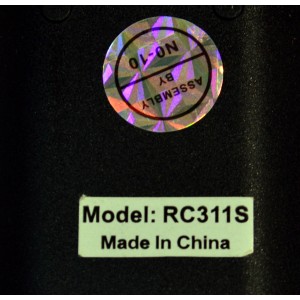 CONTROL REMOTO ORIGINAL NUEVO PARA SMART TV PIONEER / NUMERO DE PARTE RC311S / T6-231W52-PI02CK / DF-S52D / DH2008113786 / MODELO  PLE-65S08UHD / PLE-65D1800 / PLE-55S08UHD / PLE-55D1202 / PLE-50S08UHD / PLE-43D1202UD / PLE-40S08FHD /  PLE-32D1202 