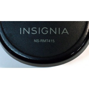 CONTROL REMOTO ORIGINAL NUEVO INSIGNIA / NUMERO DE PARTE NS-RMT415 / URC671BC0-002-R / A181101 / COMPATIBLE CON TELEVISORES / DECODIFICADORES CABLE/SATELITE / REPRODUCTORES DVD/BLU-RAY / DISPOSITIVOS DE TRANSMISION COMO APPLE TV / ROKU / GOOGLE CHROMECAST