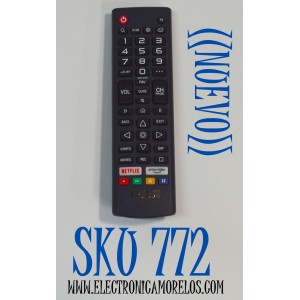 CONTROL REMOTO ORIGINAL NUEVO PARA SMART TV RCA / NUMERO DE PARTE AKB76037001 / AKB76037002 / B219 / OH/S2-4 / MODELO RWOSU7049 / RWOSU6547 / RWOSU6547-B / RWOSU5549 / RWOSU5847 / RWOSU5047