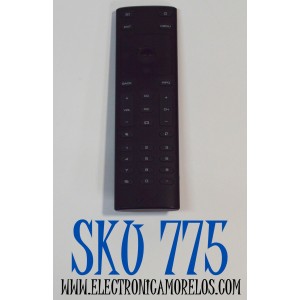 CONTROL REMOTO ORIGINAL PARA TV VIZIO / NUMERO DE PARTE XRT135 / XRT140 / XRT136 /XRT510 / XRT134 / MODELO E80-E3 / M70-E3 / M75-E1 / P55-E1 /P65-E1 / P75-E1 / E75-E1 /M65-E0 / M55-E0 / M50-E1 / D32HN-E4 / D43N-E4 / D55UN-E1/ D39HN-E1/ D50N-E1 / D24HN-E1