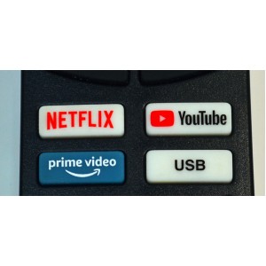 CONTROL REMOTO ORIGINAL NUEVO PARA SMART TV QUASAR / FUNCIONA CON VARIOS MODELOS LED Y 4K DE LA MARCA QUASAR / NUMERO DE PARTE CX-711-2 / YS-43B / RC7010Q / 06-519W52-QS01X / 06-531W52-QU01X / RC311S / YC-53-3 / MODELO Q40FST2 / SQ3204 / SQ5002 / SQ2400