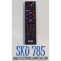 CONTROL REMOTO ORIGINAL PARA SMART TV LED LCD SONY / NUMERO DE PARTE RM-YD103 / RM-YD102 / 149276711 / 1-492-767-21 / MODELO XBR-65X800B / KDL-60W600B / KDL-55W700B / XBR-55X800B / KDL-50W700B / KDL-48W600B / KDL-42W700B / KDL-40W590B / KDL-32W700B