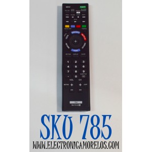CONTROL REMOTO ORIGINAL PARA SMART TV LED LCD SONY / NUMERO DE PARTE RM-YD103 / RM-YD102 / 149276711 / 1-492-767-21 / MODELO XBR-65X800B / KDL-60W600B / KDL-55W700B / XBR-55X800B / KDL-50W700B / KDL-48W600B / KDL-42W700B / KDL-40W590B / KDL-32W700B