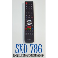 CONTROL REMOTO ORIGINAL PARA TV HISENSE / NUMERO DE PARTE EN-33926A / EN-33826A / MODELO 32K20DW / 32H5FC / 40K366WN / 40K366WB / 40H5B / 50K610GWN / 55K610GWN