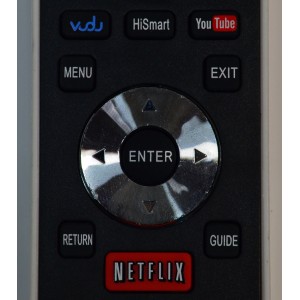 CONTROL REMOTO ORIGINAL PARA TV HISENSE / NUMERO DE PARTE EN-33926A / EN-33826A / MODELO 32K20DW / 32H5FC / 40K366WN / 40K366WB / 40H5B / 50K610GWN / 55K610GWN