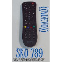 CONTROL REMOTO ORIGINAL NUEVO PHILIPS PARA TV/DVD BLU-RAY / BARRAS DE SONIDO / RECEPTORES DE CABLE/SATELITE / NUMERO DE PARTE SRP9232D/27 / 6177 CL5 / 4517-1 / PUEDE OPERAR HASTA 3 DISPOSITIVOS DE AUDIO Y VIDEO DIFERENTES