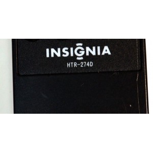 CONTROL REMOTO ORIGINAL NUEVO PARA TV Y  DVD INSIGNIA / NUMERO DE PARTE HTR-274D / 0094013898D / VC532237 / HTR-2740 / TV-5620-68 / MODELO NS-LTDVD19
