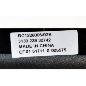 CONTROL REMOTO ORIGINAL NUEVO SPECTRUM PARA DECODIFICADORES DIGITALES HD Y DVR / COMPATIBLE CON DECODIFICADORES DE CABLE DE SPECTRUM TIME WARNER Y  CHARTER / CONTROLA HASTA 5 DISPOSITIVOS COMO TV/DVD/AUX/CABLE/VCR /NUMERO DE PARTE RC122 / RC1226005/02B