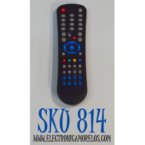 CONTROL REMOTO ORIGINAL MOMENTUM BRADS PARA TV / REPRODUTORES DVD/BLU-RAY / VCR / RECEPTORES CABLE/SATELITE / AUX / AMP / CD / NUMERO DE PARTE 60-689199