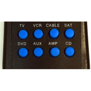 CONTROL REMOTO ORIGINAL MOMENTUM BRADS PARA TV / REPRODUTORES DVD/BLU-RAY / VCR / RECEPTORES CABLE/SATELITE / AUX / AMP / CD / NUMERO DE PARTE 60-689199