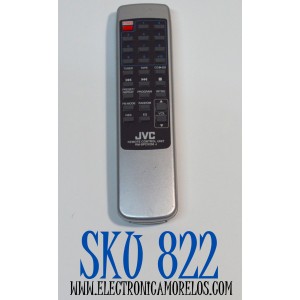 CONTROL REMOTO ORIGINAL JVC PARA SISTEMAS DE AUDIO / NUMERO DE PARTE RM-SPCX250 J / RM-SPCX250J / COMPATIBLE CON SISTEMAS DE AUDIO ESTEREO PORTATILES / MODELO PC-X250 / PC-X270