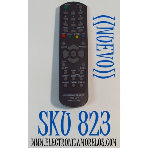 CONTROL REMOTO ORIGINAL NUEVO PARA TV LG / NUMERO DE PARTE LI-101 / ESTA PREPROGRAMADO SOLAMENTE PARA TELEVISORES LG 