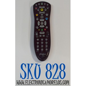 CONTROL REMOTO ORIGINAL FRONTIER PARA CONTROLAR HASTA 4 DISPOSITIVOS DIFERENTES COMO DECODIFICADORES / TELEVISORES / REPRODUCTORES DVD/BLU-RAY / RECEPTORES DE AUDIO / NUMERO DE PARTE MXV4 IR / URC-6250BC0-0011-R / 587429-012-00 / MXV4 / TSTW2TZ
