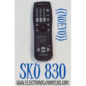 CONTROL REMOTO ORIGINAL NUEVO PARA TV MITSUBISHI /NUMERO DE PARTE UR76E01603-3 / 290P117D10 / 290P123A10 / 290P118A20 / 290P116010 / 290P122A10 /PUEDE OPERAR MULTIPLES DISPOSITIVOS INCLUYENDO TV/VCR/DVD/AUDIO/DBS/DTV/ MODELO WS-73615 / CS1941R / WD-62825