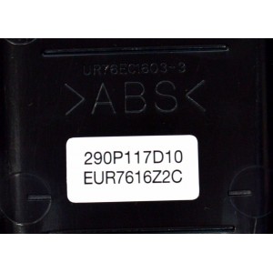 CONTROL REMOTO ORIGINAL NUEVO PARA TV MITSUBISHI /NUMERO DE PARTE UR76E01603-3 / 290P117D10 / 290P123A10 / 290P118A20 / 290P116010 / 290P122A10 /PUEDE OPERAR MULTIPLES DISPOSITIVOS INCLUYENDO TV/VCR/DVD/AUDIO/DBS/DTV/ MODELO WS-73615 / CS1941R / WD-62825
