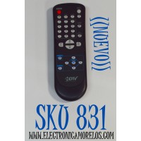 CONTROL REMOTO ORIGINAL NUEVO EMERSON PARA TELEVISORES DE HDTV / NUMERO DE PARTE NF601UD / NF604UD / COMPATIBLE CON VARIAS MARCAS Y  MODELOS / CUENTA CON BOTONES DEDICADOS PARA FUNCIONES DE TV / DTV /  MODELO LC200EM8 / LC155SC8 / LC195EM9 / ELC320M9