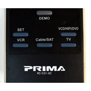 CONTROL REMOTO ORIGINAL PRIMA PARA FUNCIONAR CON MULTIPLES DISPOSITIVOS DE AUDIO Y VIDEO INCLUYENDO TELEVISORES / VCR / DVD / VCD / HIFI / EQUIPOS DE CABLE/SATELITE / NUMERO DE PARTE RC-C01-0C / BC-CO-OC / 301-CT3251-010C / MODELO HT-2778A / HT-2778P