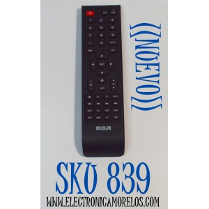 CONTROL REMOTO ORIGINAL NUEVO PARA TV RCA / NUMERO DE PARTE JKT-62C / 850158345 / RE20QP29 / MODELO RC40A18S-SM / RC32S19T2-SM / RC40A16S-SM / 19LA30RQ / 19LB30RQ / 22LA30RQ / 22LA45RQ / 22LB45RQ