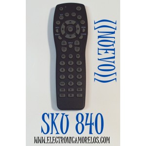 CONTROL REMOTO ORIGINAL NUEVO PARA OPERAR MULTIPLES DISPOSITIVOS DE ENTRENIMIENTO COMO TV / DVD / DVR / CABLE / SAT / AUX / ES COMPATIBLE CON UNA VARIEDAD DE MARCAS Y MODELOS / NUMERO DE PARTE LM-1079