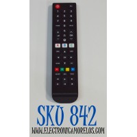 CONTROL REMOTO ORIGINAL INSIGNIA PARA TELEVISORES SAMSUNG / NUMERO DE PARTE NS-RMTSAM21 / 21H02K / S3F80PBXAH-C0CB / SRC-5006 / URC4810 / URC4910